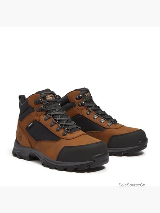 Steel Toe Waterproof Industrial Hiker Work Boots Men\'s 6\
